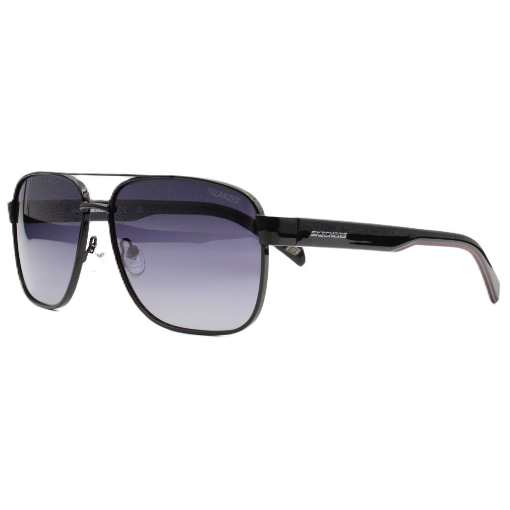 SKECHERS SE6160 01D POLARIZED 63 15